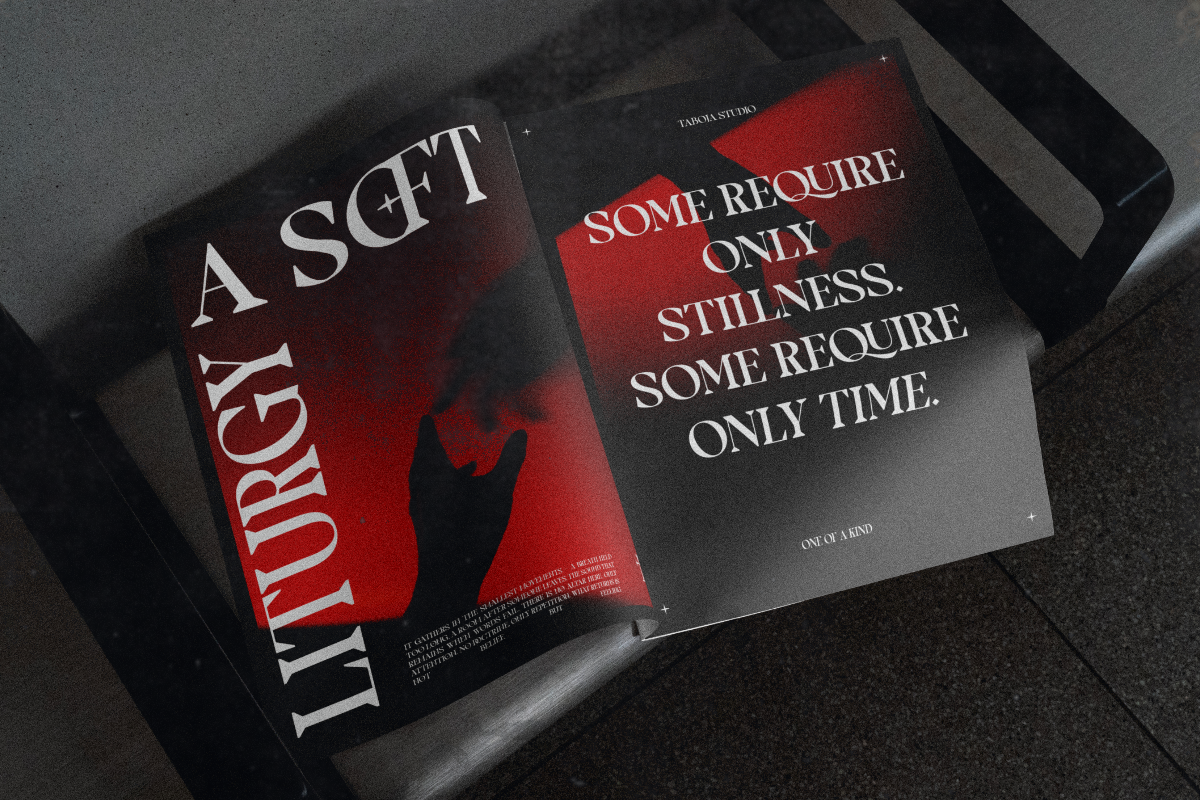 TBJ One Of A Kind Serif Font Family, a Serif Font by Taboja Studio (Photo 15 of 21)
