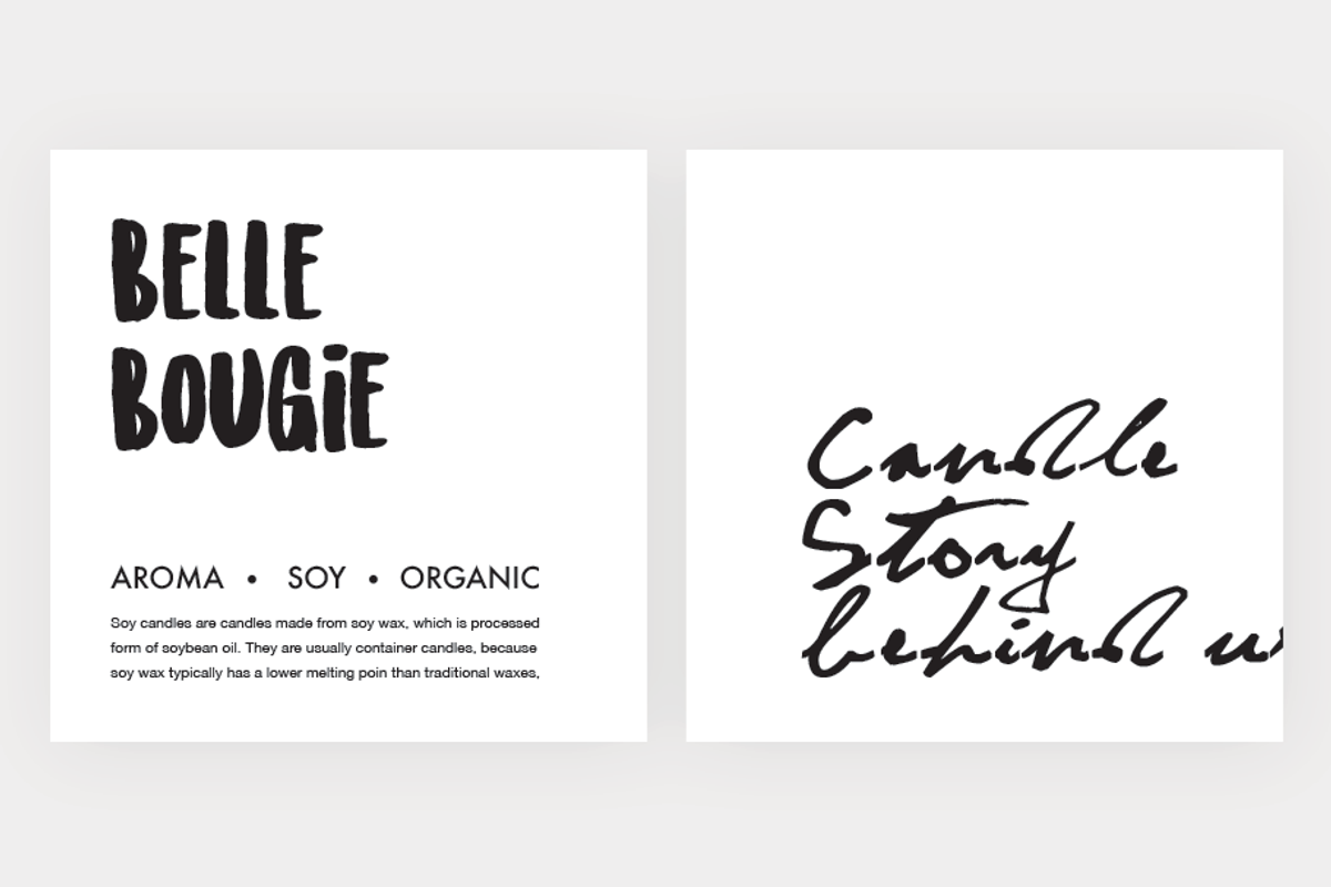 Minimalist Candle Label, a Branding & Logo Template by Coco Shop (Photo 6 of 7)