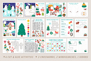 Christmas village games kit for kids, an Education Illustration by Lexi Claus (Thumbnail 8 of 15)