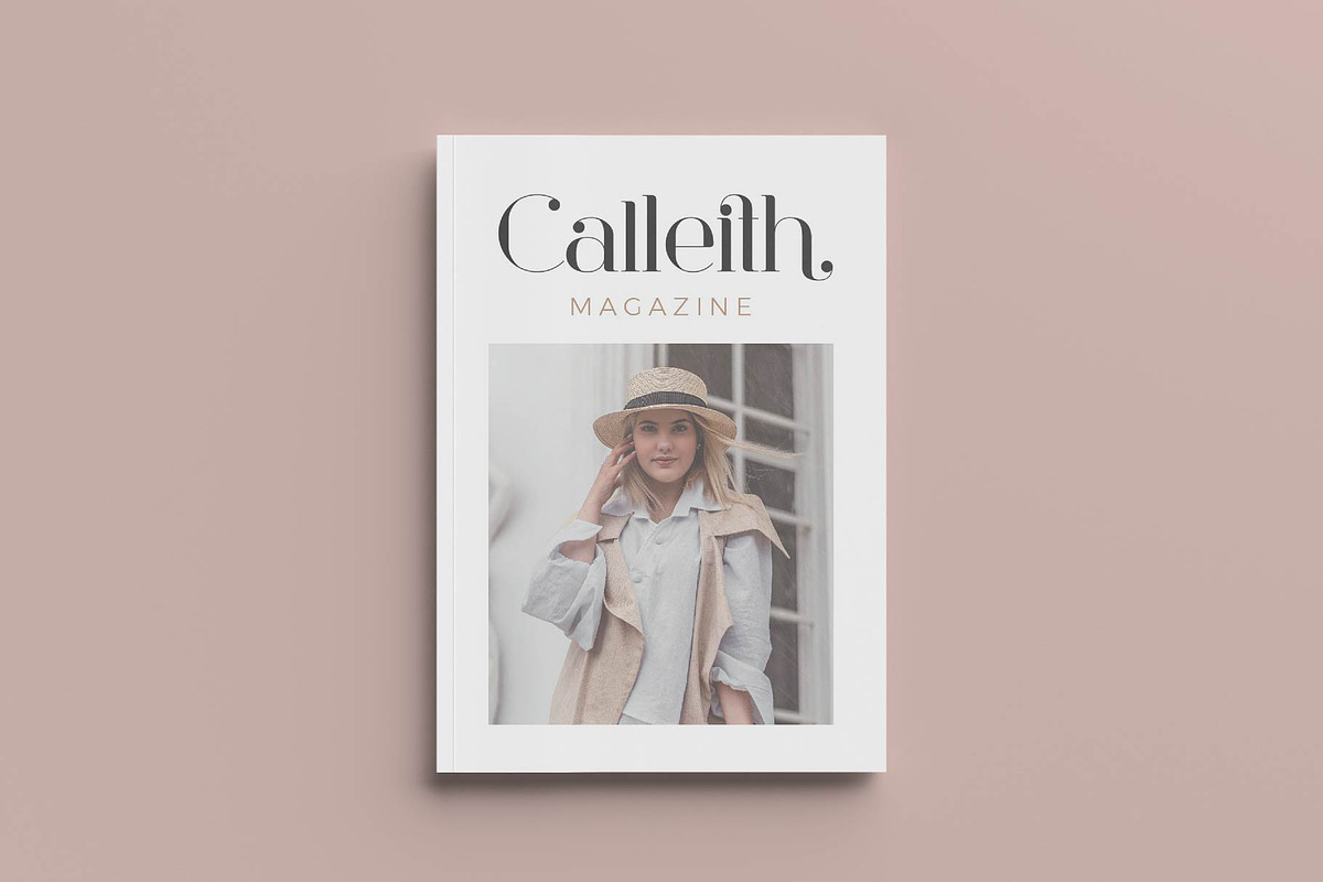 Gadish - Stylish Ligature Font, a Serif Font by Aqeel_Art (Photo 5 of 8)