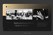 Luxury Brand Keynote Presentation, a Presentation Template by Pixslides (Thumbnail 6 of 7)