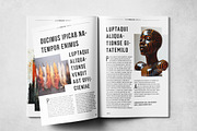 Magazine Print Layout, a Magazine Template by Grkic Creative (Thumbnail 3 of 13)