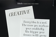 Blinte - Doublestruck Serif, a Serif Font by Indotype Foundry (Thumbnail 6 of 10)