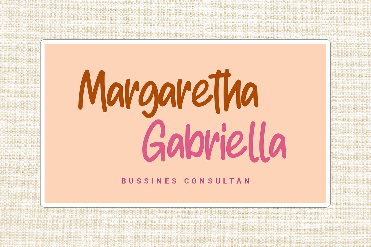 Happy Feel -Handwriting Display Font, a Handwritten Font by RHD Creative Studio (Photo 2 of 12)