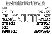 Capricorn Serif Typeface, a Slab Serif Font by Rachel McBride Creative (Thumbnail 8 of 8)