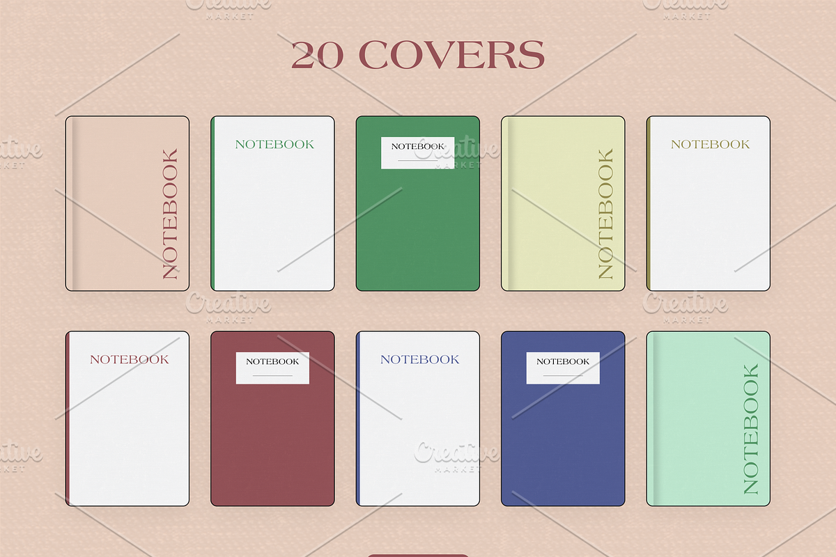 Digital Notebook For Goodnotes, a Stationery Template by Digital_Mind (Photo 10 of 10)