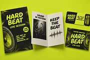 Hard Beat - Energetic Display Font, a Sans Serif Font by Gumrega Studio (Thumbnail 6 of 8)