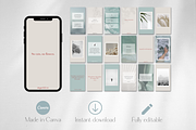 Ocean Instagram Story Templates, a Social Media Template by IRISEA DESIGNS (Thumbnail 2 of 6)