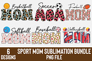 Sport Mom Sublimation Bundle, an Object Graphic by CraftArtStudio (Thumbnail 1 of 7)