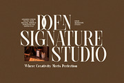 Glaste Elegant Serif Font, a Serif Font by Graphicxell (Thumbnail 6 of 8)