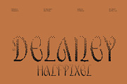 CS Delaney Halfpixel, a Sans Serif Font by Craft Supply Co. (Thumbnail 1 of 8)