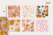 Groovy Meadow floral collection, a Pattern Graphic by solmariart (Thumbnail 5 of 10)