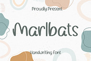 Marlbats Font, a Script Font by Aisyah (Thumbnail 1 of 6)