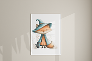 30 Watercolor Fox Witch Clipart PNGs, an Animal Illustration by Pati Charm Studio (Thumbnail 8 of 8)