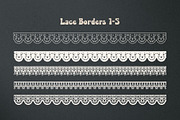 Lace Borders Graphics Vector PNG SVG, a Texture Illustration by Summit Avenue (Thumbnail 2 of 4)