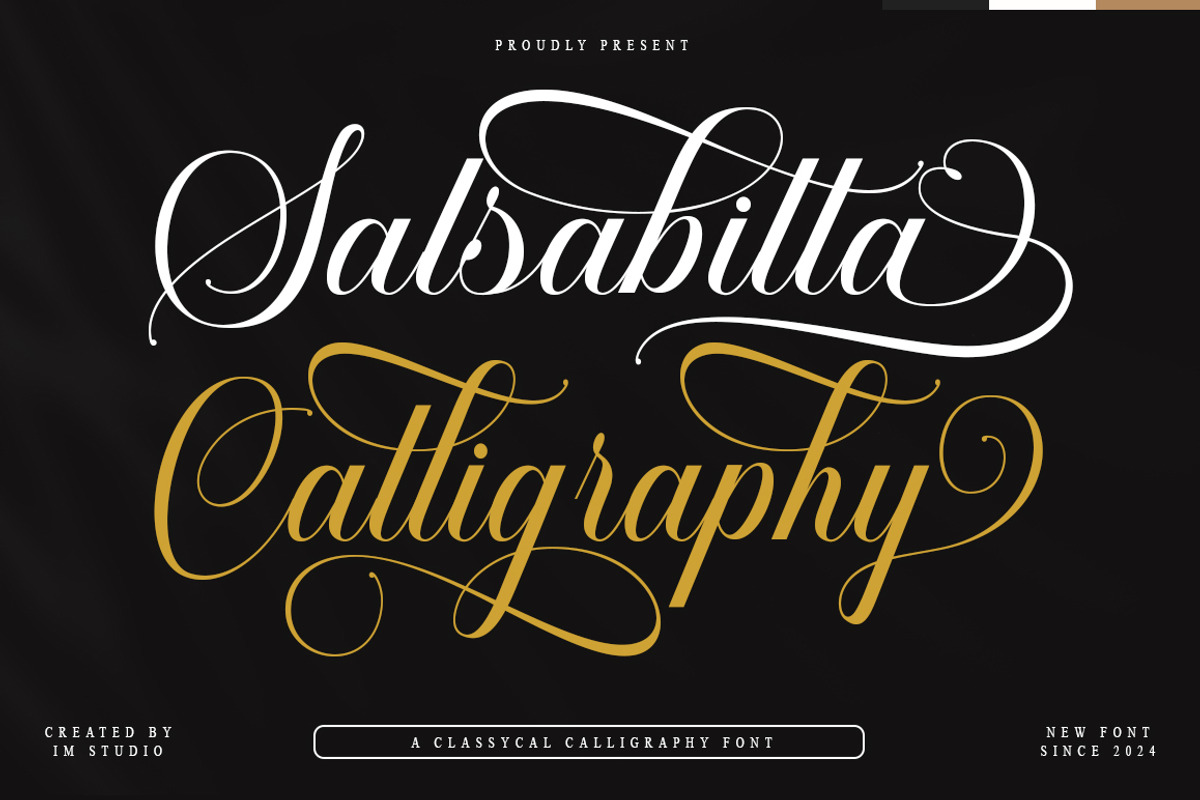 Salsabilla Calligraphy, a Script Font by IM Studio (Photo 8 of 8)