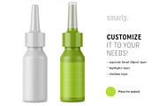 Plastic & metal nasal bottle mockups, a Packaging Mockup by Smarty Mockups (Thumbnail 2 of 5)