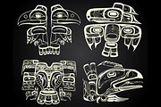 North America and Canada native art, an Illustration by Stanislav Kharchevskyi (Thumbnail 2 of 9)