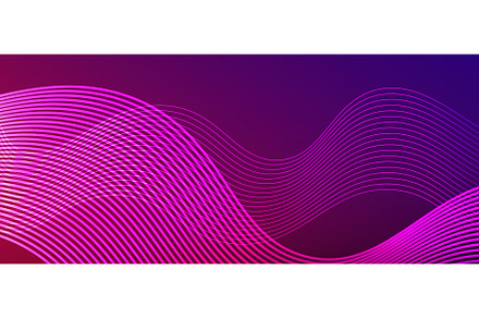 Dynamic wave geometric design, an Illustration by antishock