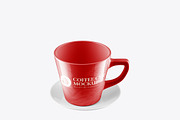 Ceramic Coffee Cup Mockup, an Advertising Mockup by OneVectorStock (Thumbnail 11 of 13)