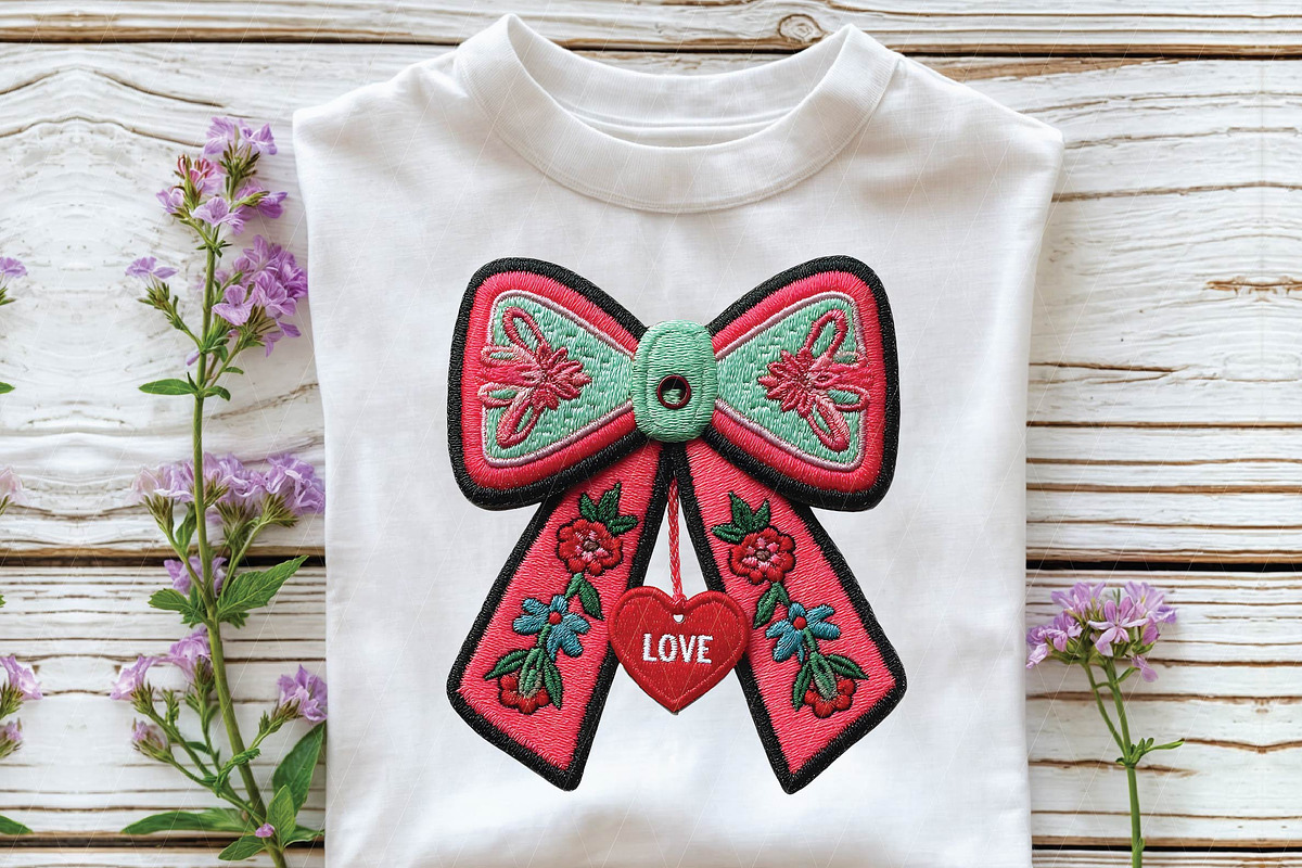 Faux Yarn Crochet Valentine Coquette, an Illustration by DreamPrint404 (Photo 3 of 7)