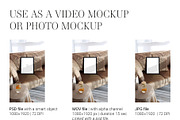 Video Photo Frame Mockup 3x4 Reel ao, an Advertising Mockup by PawMockups (Thumbnail 7 of 11)