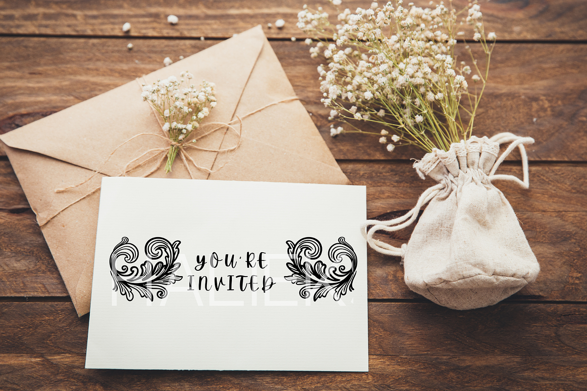 Filigree SVG Illustrations, a Decorative Illustration by HalieKStudio (Photo 6 of 8)