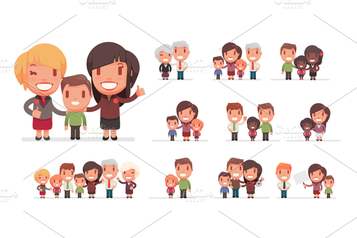 Family big set 1: Diversity, a Person Illustration by Beatriz Gascón (Photo 2 of 4)