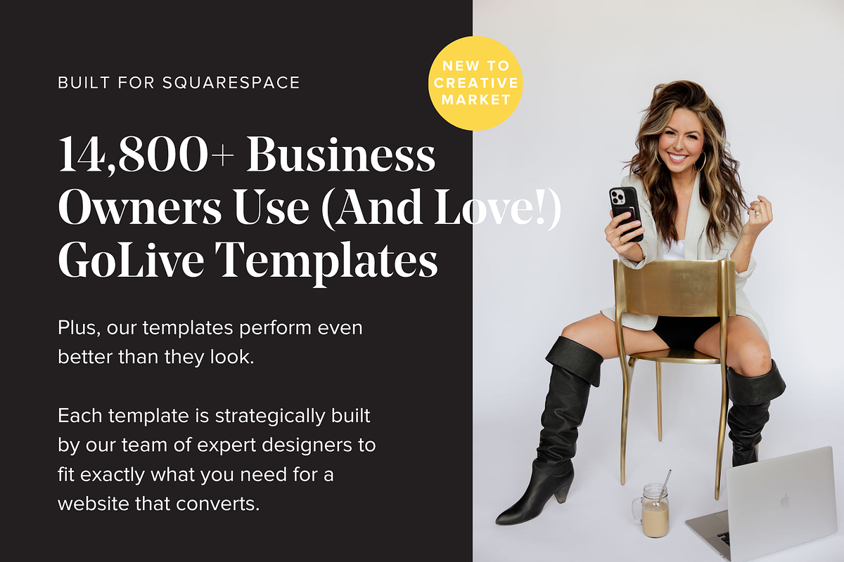 Public Speaker Website Template, a Squarespace Template by GoLive Website Templates (Photo 10 of 12)