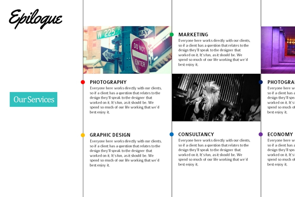 Epilogue PowerPoint Presentation, a Presentation Template by Warna Works (Photo 2 of 5)