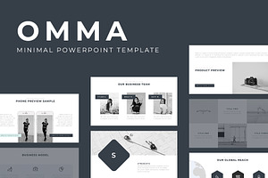 Omma Minimal PowerPoint Template