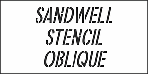 Sandwell Stencil JNL