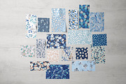 Meadow flowers Patterns Set, a Pattern Graphic by GALAKAM (Thumbnail 3 of 11)