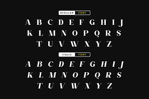 Filora All Caps Serif Font