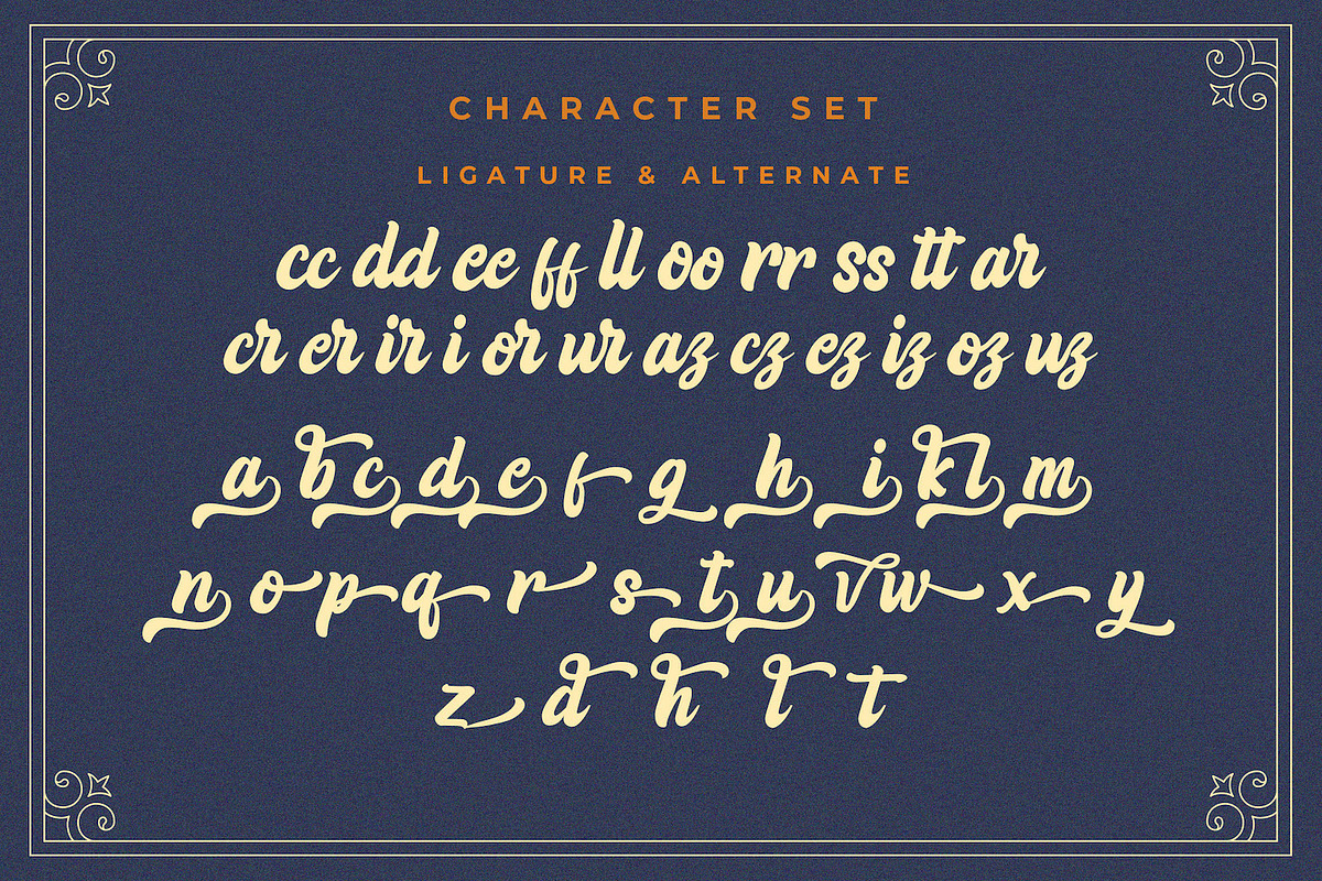 Rizta Hafiq - Retro Bold Script Font, a Script Font by StringLabs (Photo 12 of 14)