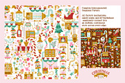 Christmas Elf Factory Vector Kit, a Seasonal Illustration by Svitlana Kharchuk (Thumbnail 6 of 13)