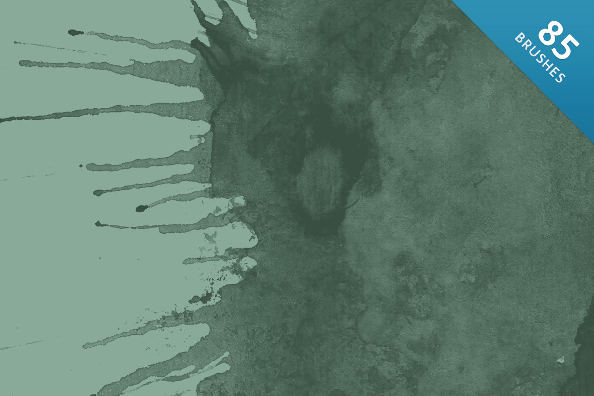 Watercolor and Paint Brushes Bundle preview 3