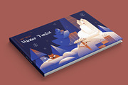 Art Deco Winter Forest Branding Kit, an Animal Illustration by Polar Vectors (Thumbnail 10 of 13)