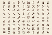 90 Hand-Drawn Kitchen Icons, an Icon by Hand-Drawn Goods (Thumbnail 2 of 2)