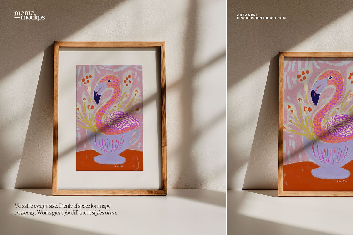 Leaning Frame Poster Mockup | PSD, a Household Mockup by momomockps (Photo 6 of 8)