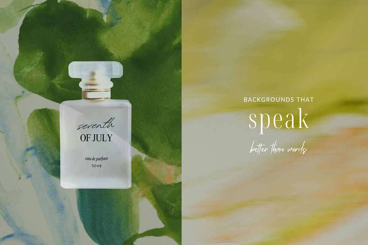Green Watercolor Art Backgrounds, a Background Graphic by eclosque (Photo 4 of 29)