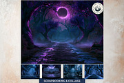 Orchard of Forgotten Moons Cliparts, a Decorative Illustration by ThatsDesignArt (Thumbnail 11 of 14)