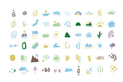 Earth Nature Sketch Doodle Icons, a Solid Icon by CreativeWilderness (Thumbnail 5 of 13)
