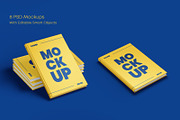 8 Book Cover Mockup Set, a Print Template by Graphic Bird (Thumbnail 4 of 11)