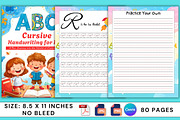 Cursive Handwriting for Kids, a Print Template by Designmela01 (Thumbnail 5 of 7)