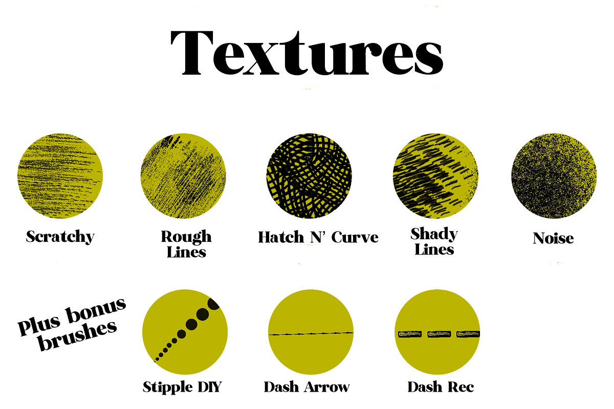 INKY Ink Brushes for Procreate, a Brush Add-On by KJP Designs (Photo 5 of 6)