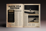 The Rustic MGZ, a Magazine Template by Luuqas Design (Thumbnail 4 of 15)