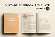 Vintage Recipe Book Template CANVA, a Magazine Template by OrganizationOasisRo (Thumbnail 2 of 10)