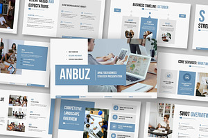 Analysis Business Strategy PPoint, a Presentation Template by Fit-tee