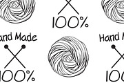 -50% OFF! Yarn balls in vector, an Illustration by Lytvynenko Anna (Thumbnail 5 of 11)